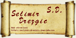 Selimir Drezgić vizit kartica